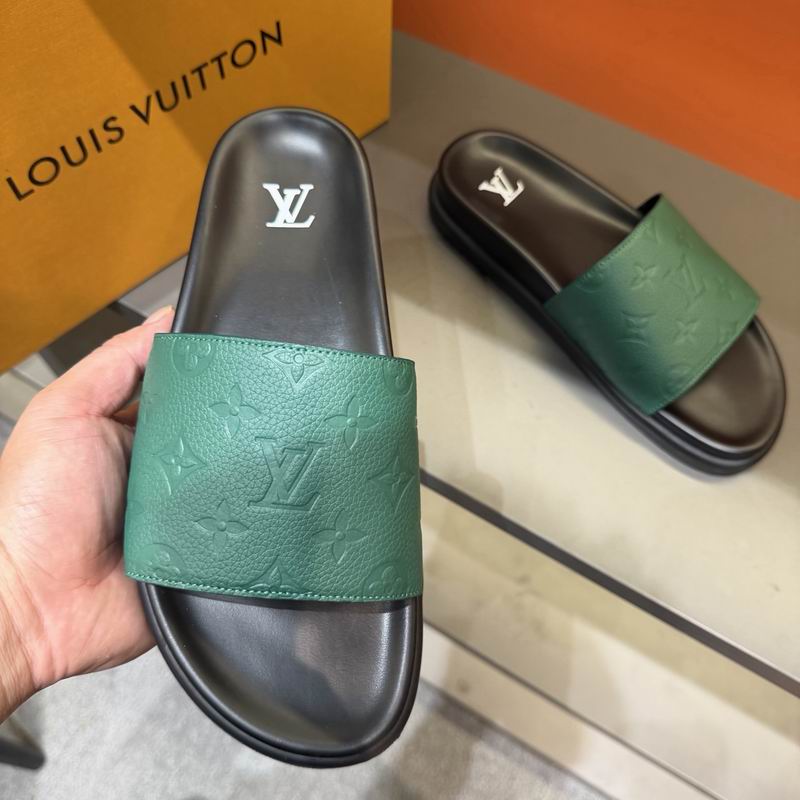 LV Monogram Luxury Slide Sandals