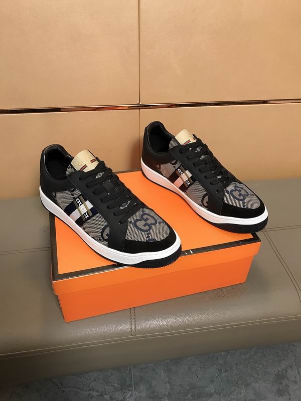 Luxury Designer Black GG Sneakers – Men’s Casual Fashion Shoes