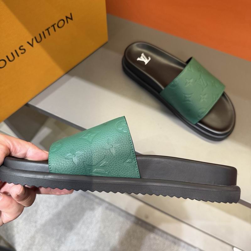 LV Monogram Luxury Slide Sandals
