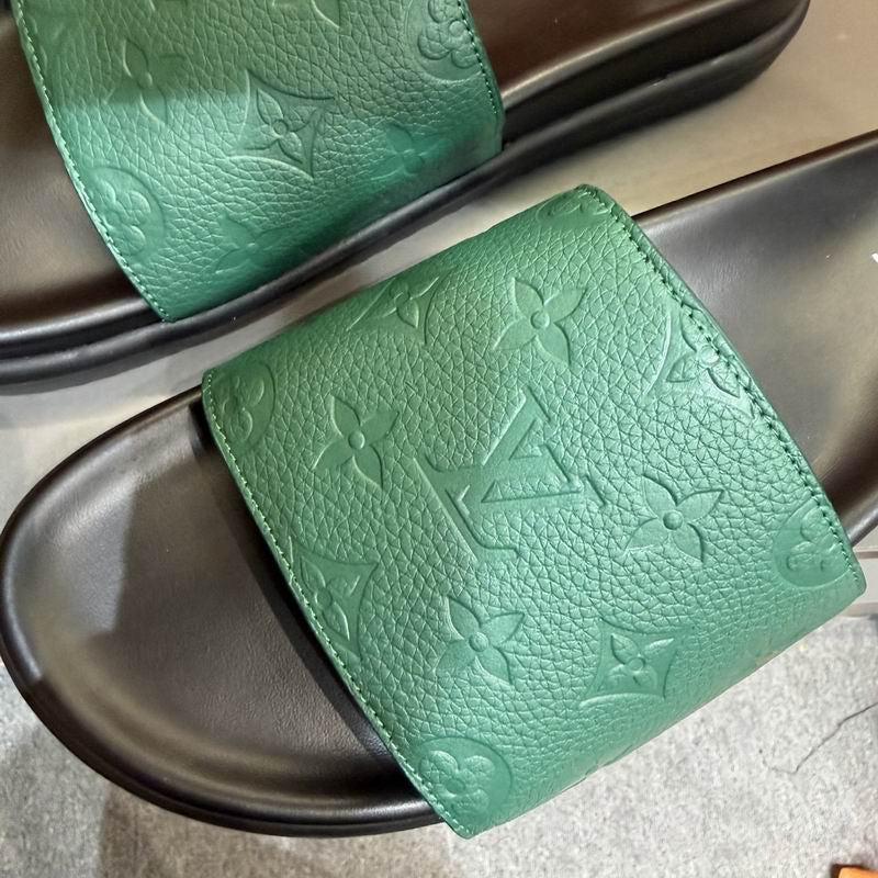 LV Monogram Luxury Slide Sandals
