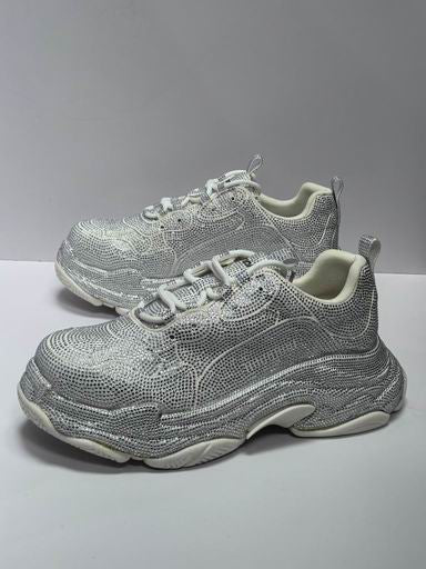 Balenciaga Crystal Rhinestone Sneakers