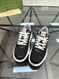 Luxury Designer Sneakers – White & Blue
