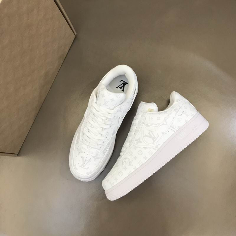 All White Luxury Sneakers – Premium Casual Shoes