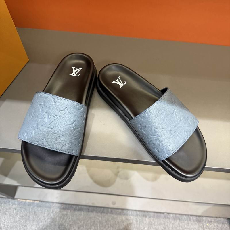 LV Monogram Luxury Slide Sandals