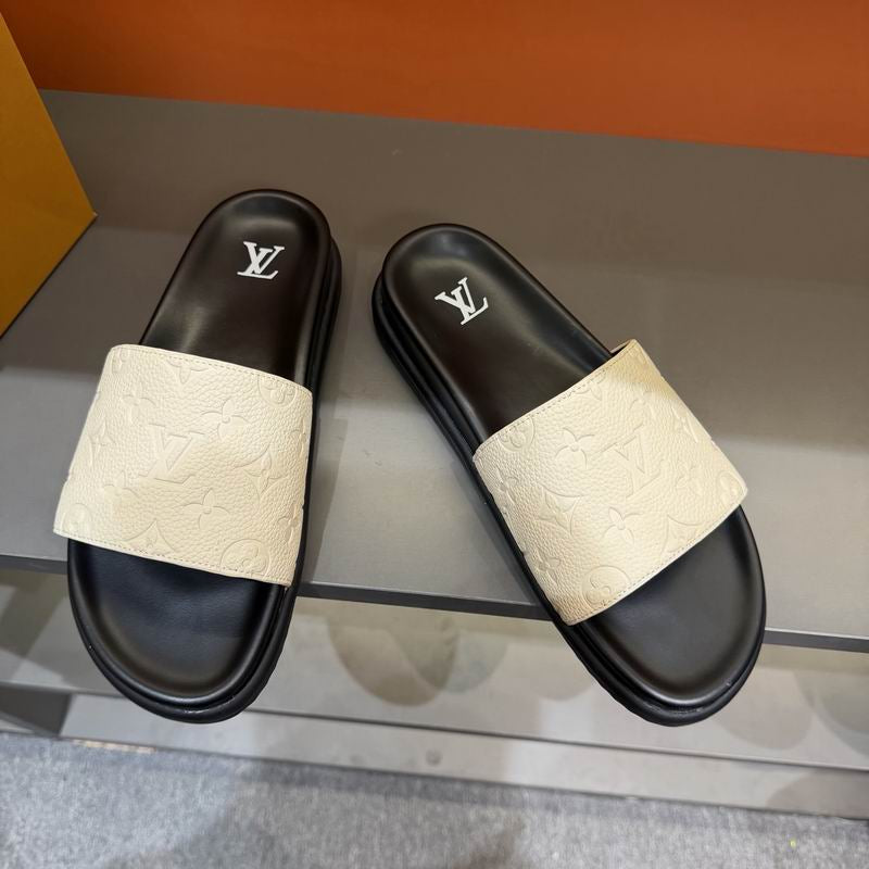 LV Monogram Luxury Slide Sandals