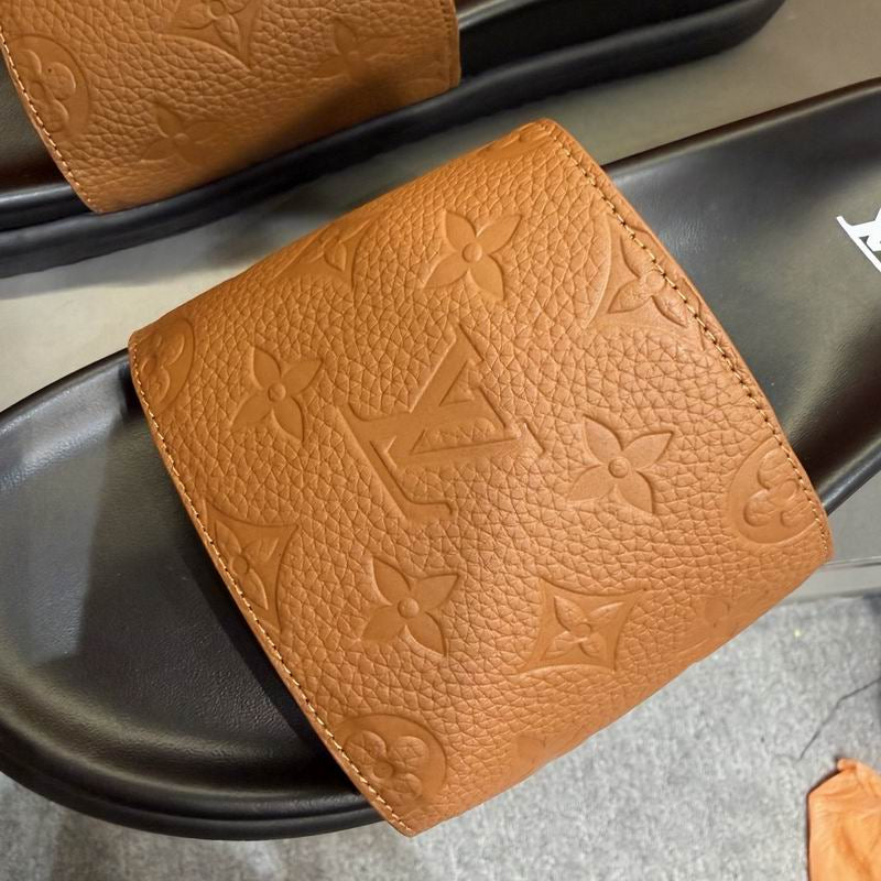 LV Monogram Luxury Slide Sandals