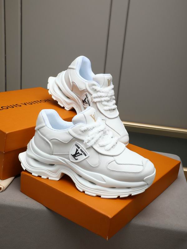 Luxury Chunky White Designer Sneakers – Premium Fashion Shoes