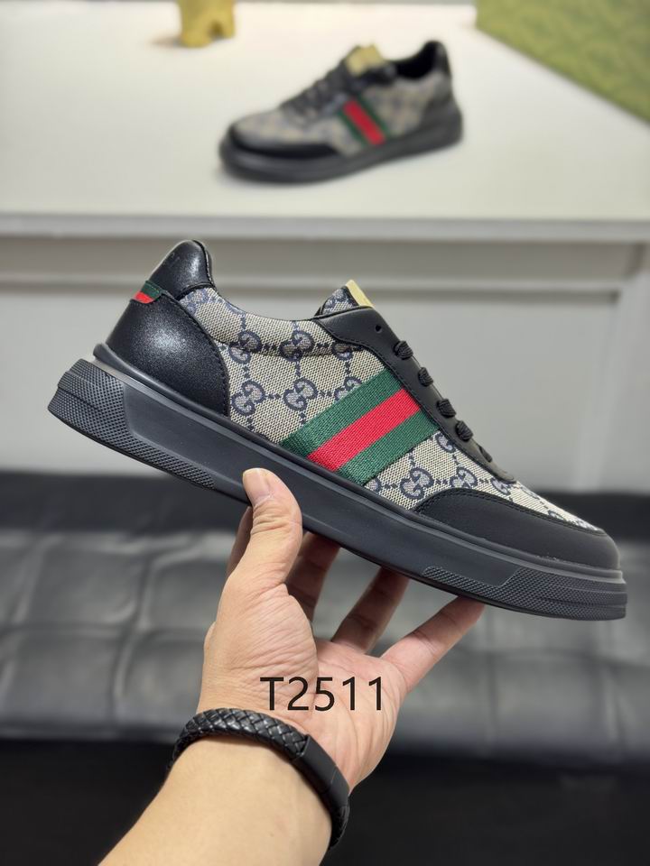 Luxury GG Black Stripe Sneakers
