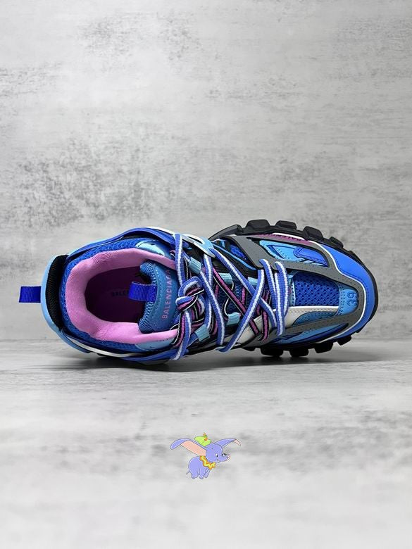 Blue Chunky Luxury Sneakers