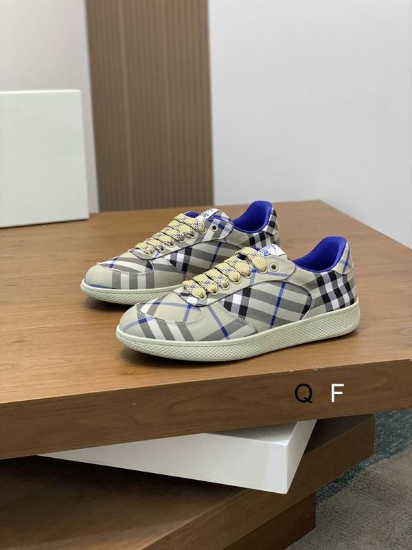 Luxury Checkered Streetwear Sneakers