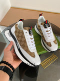 Luxury GG White Runner Sneakers