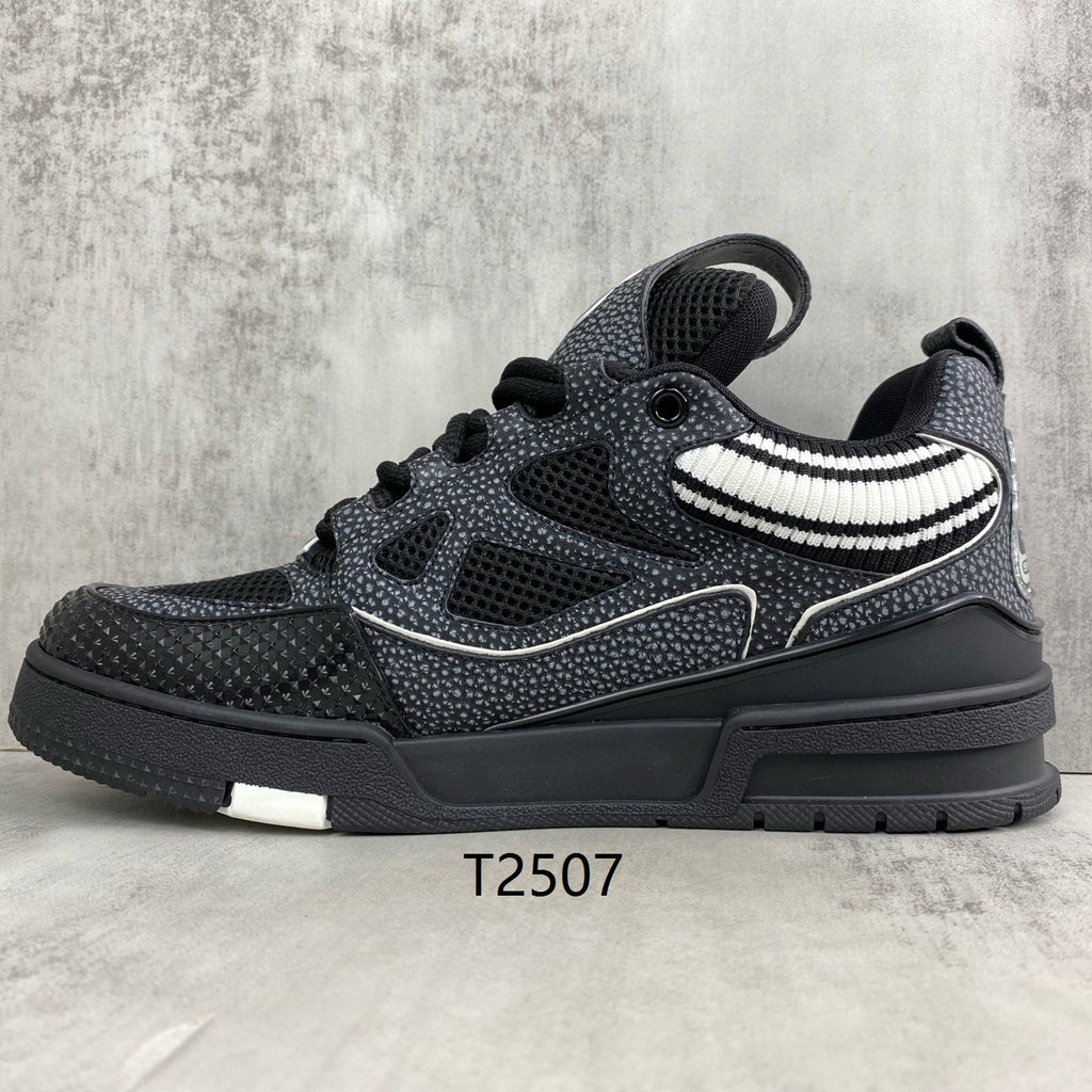 Luxury Black Designer Sneakers