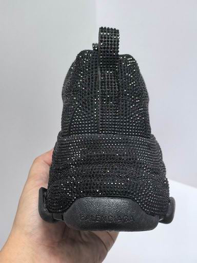 Balenciaga Crystal Rhinestone Sneakers