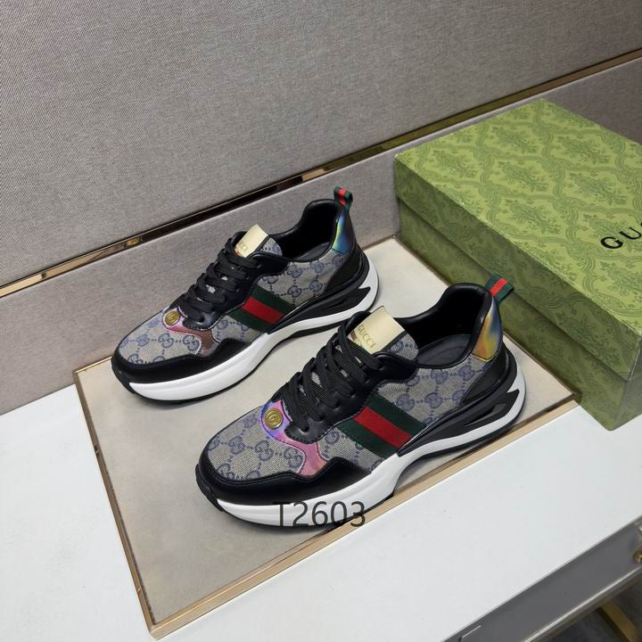 Luxury GG Platform Runner Sneakers