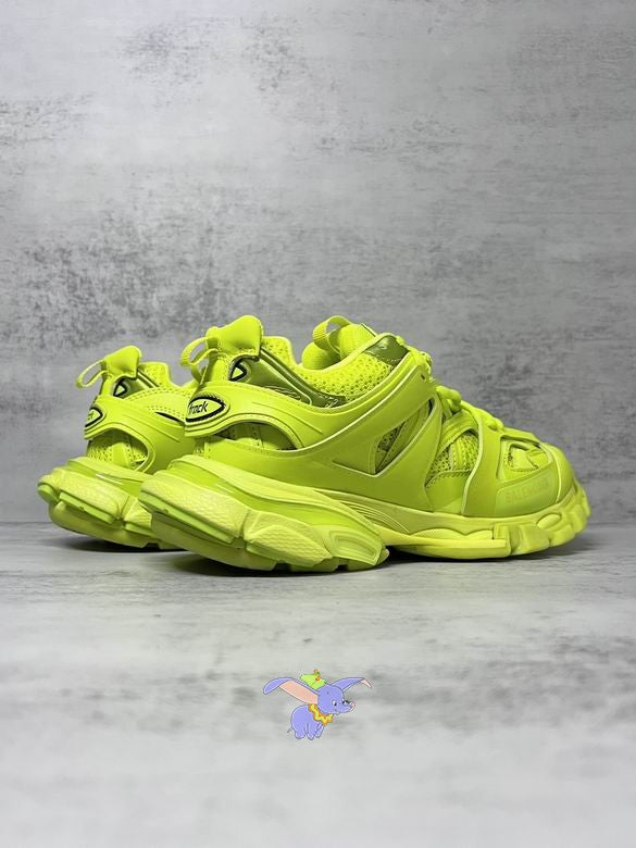 Women’s Neon Green Chunky Sneakers