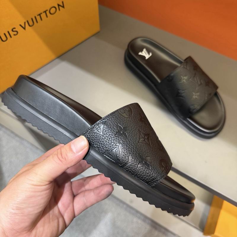 LV Monogram Luxury Slide Sandals