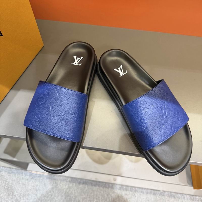 LV Monogram Luxury Slide Sandals