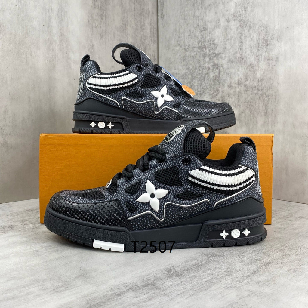 Luxury Black Designer Sneakers