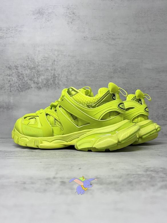 Women’s Neon Green Chunky Sneakers