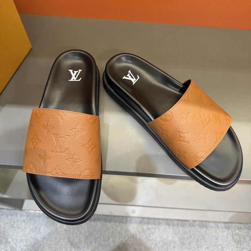 LV Monogram Luxury Slide Sandals