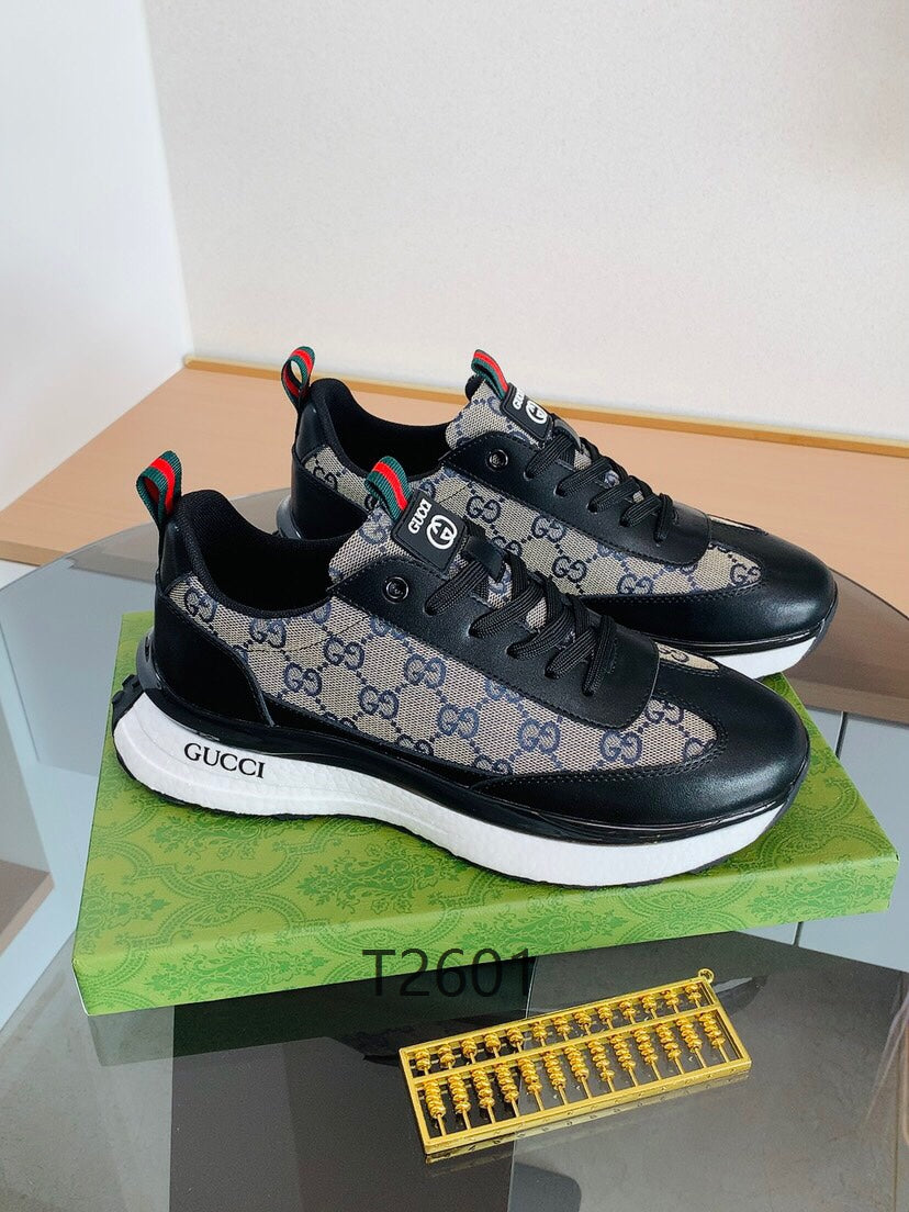 Luxury GG Black Runner Sneakers