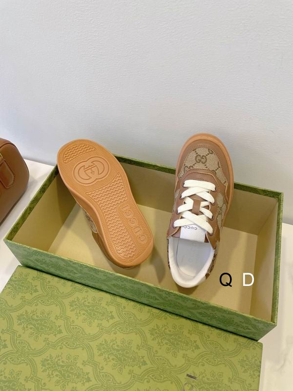 Luxury Designer Style Sneakers – Brown Casual Shoes