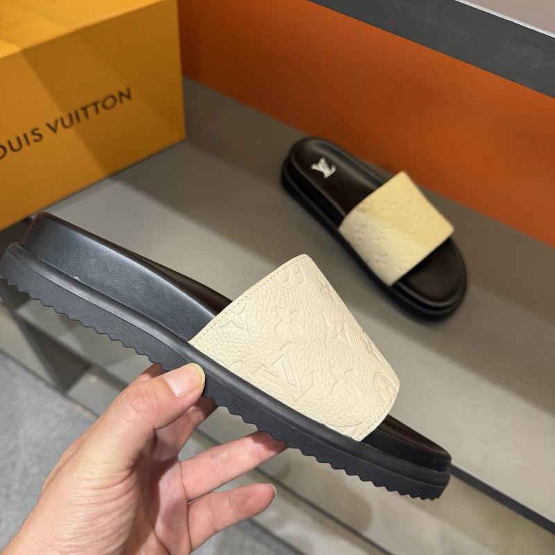 LV Monogram Luxury Slide Sandals