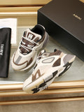 Luxury Streetwear Sneakers – Brown & White
