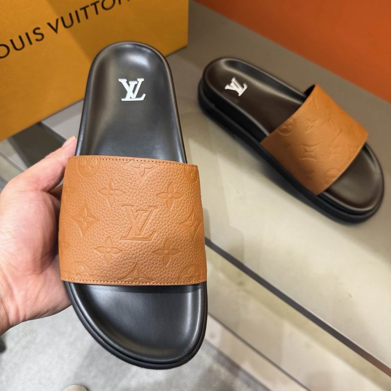 LV Monogram Luxury Slide Sandals
