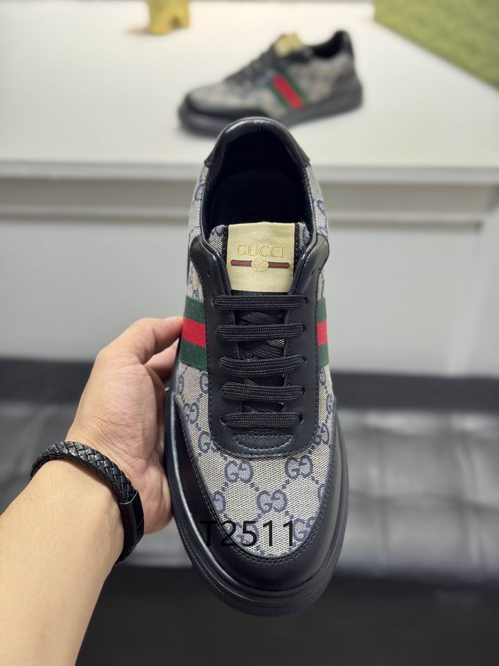 Luxury GG Black Stripe Sneakers