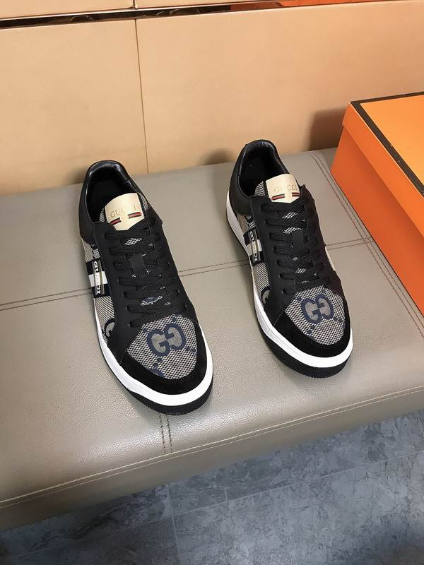 Luxury Designer Black GG Sneakers – Men’s Casual Fashion Shoes