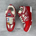 Luxury Red Designer Sneakers