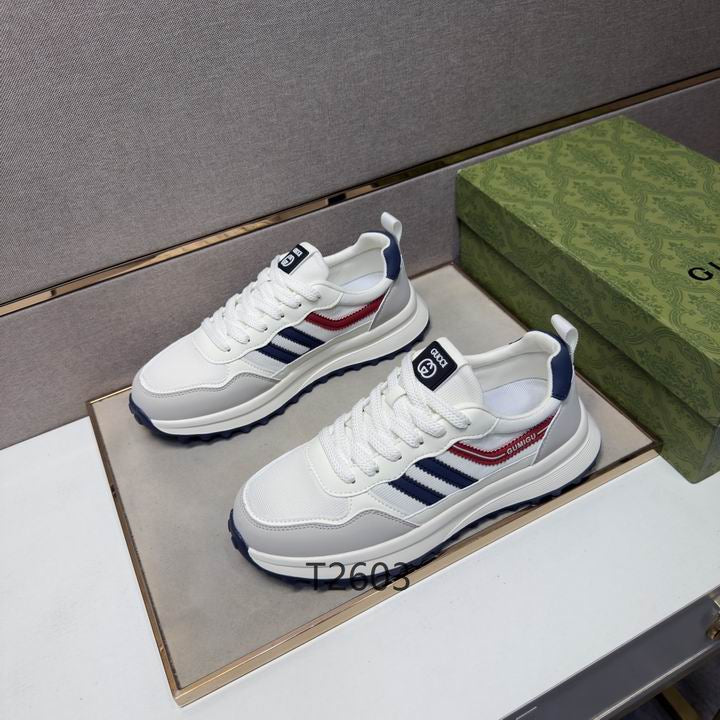 Luxury White Runner Sneakers