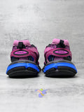 Pink & Blue Chunky Designer Sneakers