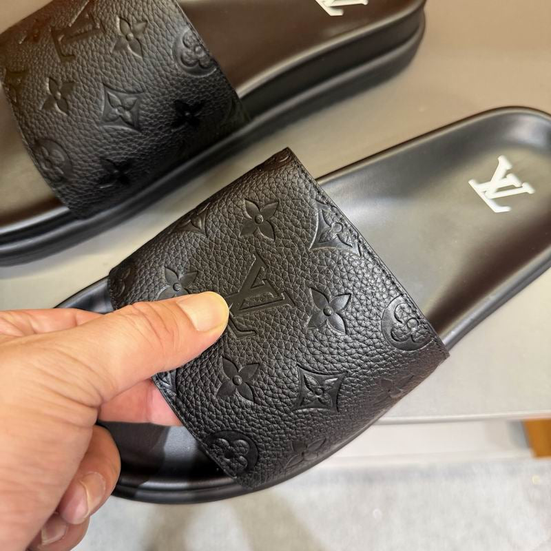 LV Monogram Luxury Slide Sandals