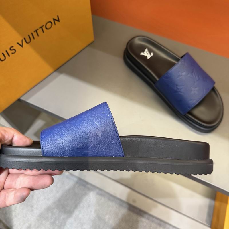 LV Monogram Luxury Slide Sandals