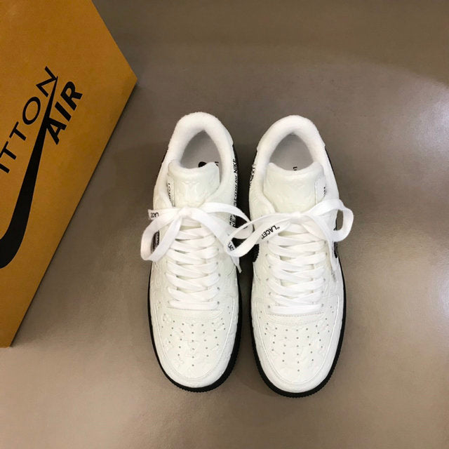Premium White Luxury Sneakers