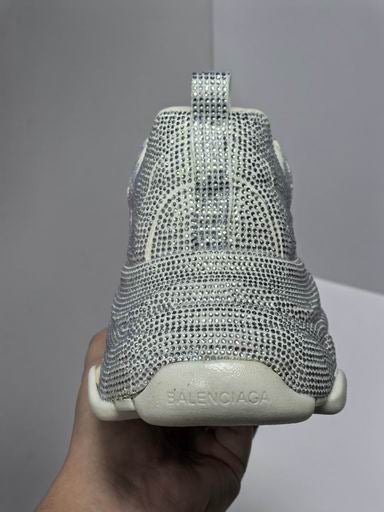 Balenciaga Crystal Rhinestone Sneakers