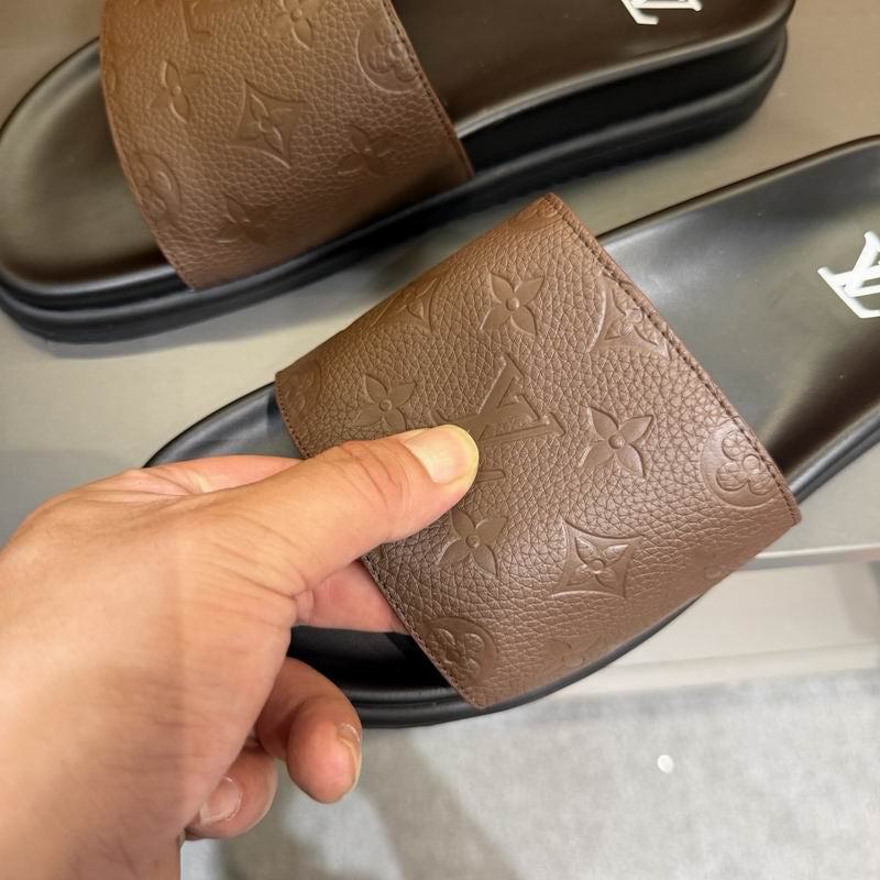 LV Monogram Luxury Slide Sandals