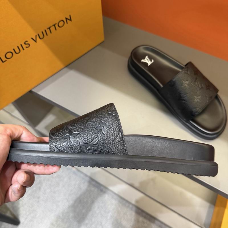 LV Monogram Luxury Slide Sandals