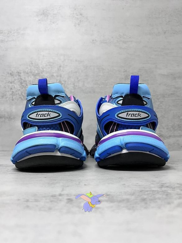 Blue Chunky Luxury Sneakers