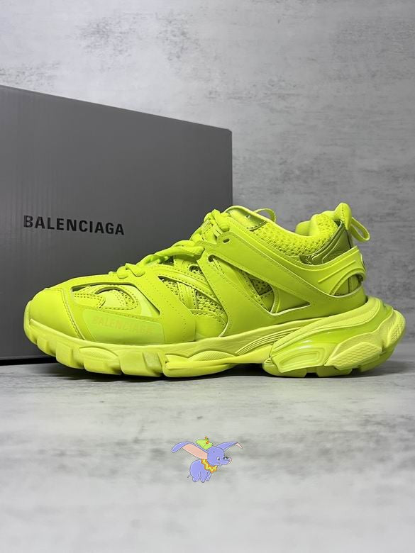 Women’s Neon Green Chunky Sneakers