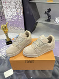 Luxury Beige Designer Sneakers