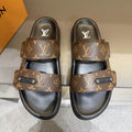 Louis Vuitton Monogram Luxury Slide Sandals