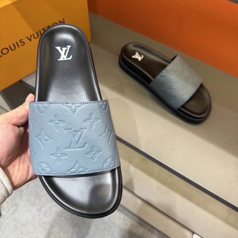 LV Monogram Luxury Slide Sandals