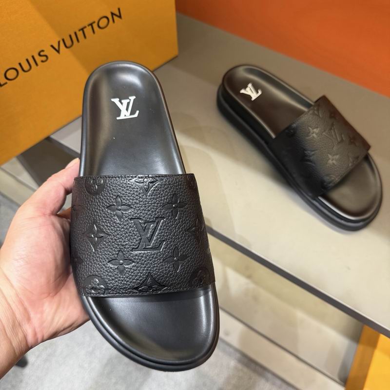 LV Monogram Luxury Slide Sandals