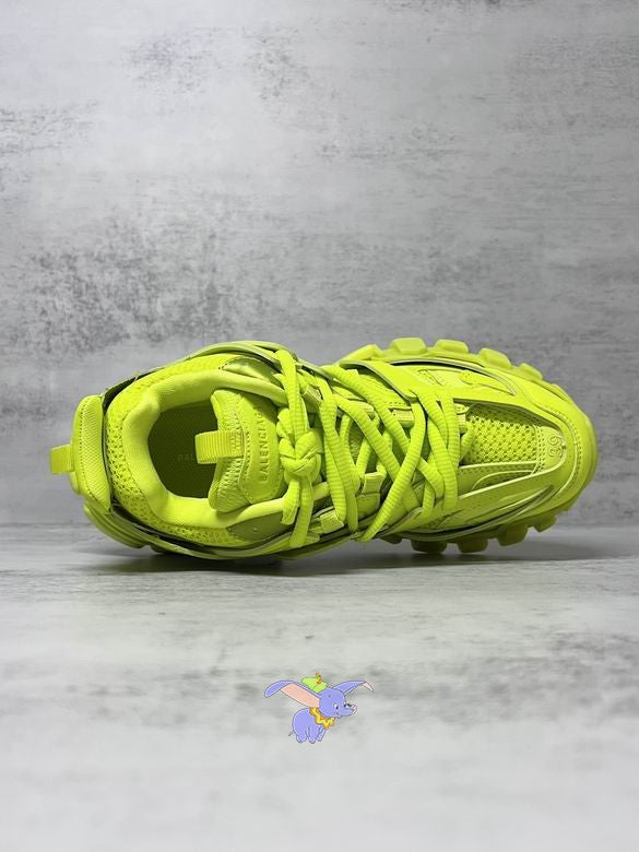 Women’s Neon Green Chunky Sneakers