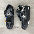 Luxury Black Designer Sneakers