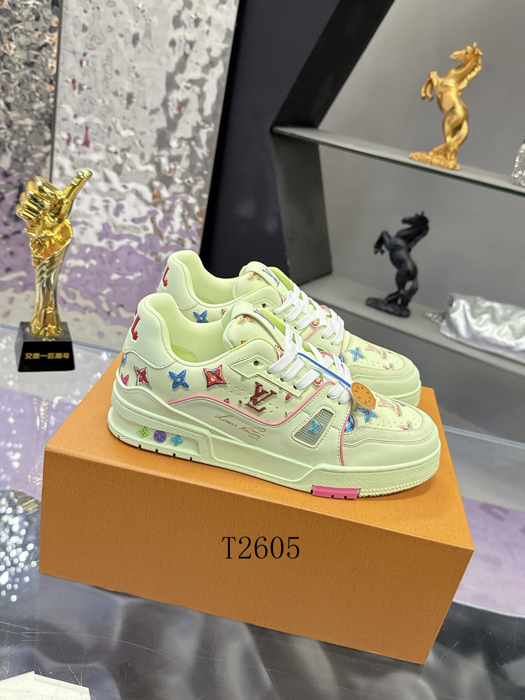 Luxury Multi-Color Designer Sneakers