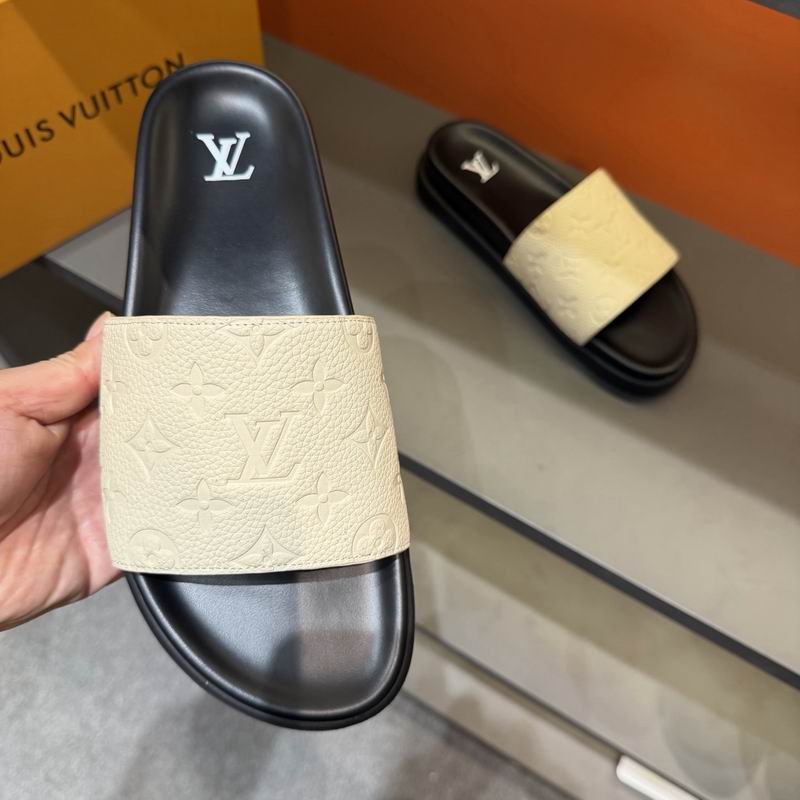 LV Monogram Luxury Slide Sandals
